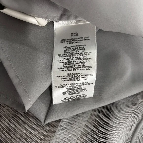 BCBG Max Azria Delphine dress, Glacier, 6 - Picture 5 of 9